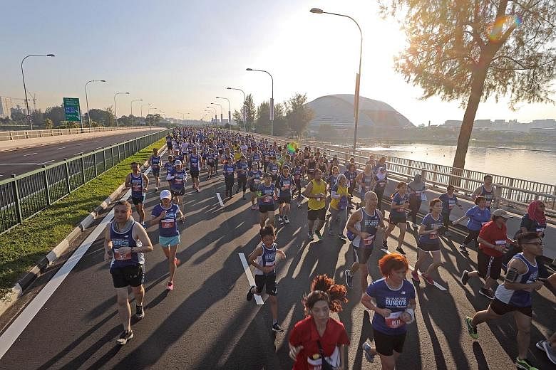 Long-distance runs like The Straits Times Run 2019 on Sept 29 are considered low-intensity, steady-state cardio, which burns more fat than it builds muscle.