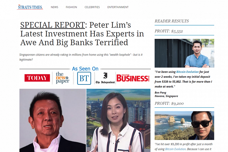 Latest Scams  The Straits Times