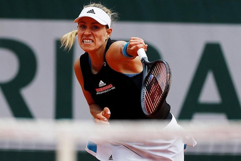 Angelique Kerber has now lost six times in the first round of the French Open, after she slumped to a 6-4, 6-2 loss to Russian teenager Anastasia Potapova yesterday.