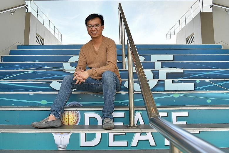 Mr Randy Ang, 37, donated $100,000 to his alma mater in 2015, which was used to launch a bursary for computer engineering students from needy families. He sees no reason to wait if he can afford to give back now. ST PHOTO: NG SOR LUAN