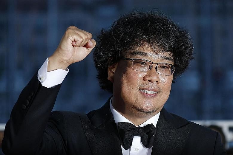 Film-maker Bong Joon-ho (left) is known for critical and commercial hits such as sci-fi action adventure Okja (right) and monster blockbuster The Host (below right).