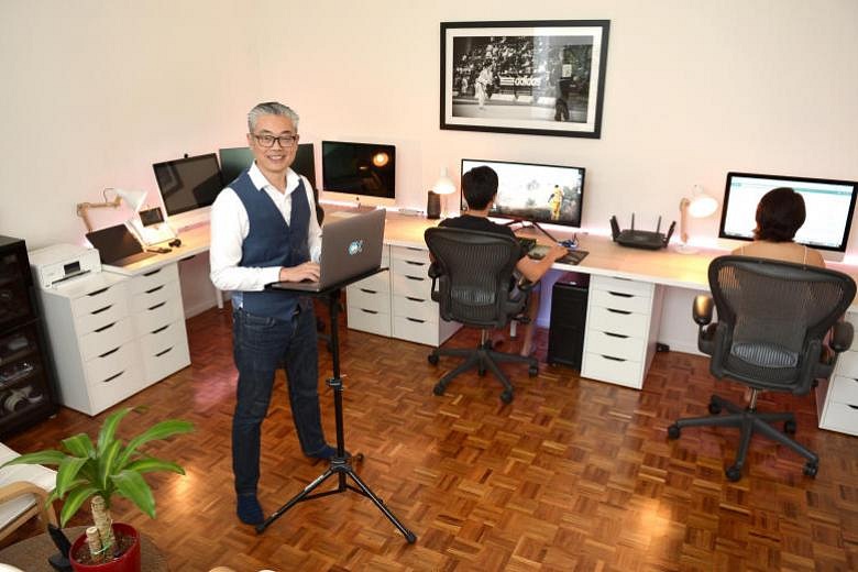 With rise in flexi-work, more choosing to set up home offices | The Straits  Times