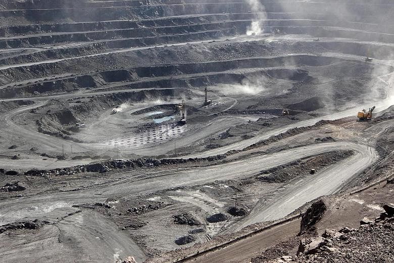 The Bayan Obo mine, which contains rare earth minerals, in Inner Mongolia, China. Beijing has prepared the steps it will take to use its stranglehold on the critical minerals to hurt the US economy, according to people familiar with the matter. PHOTO