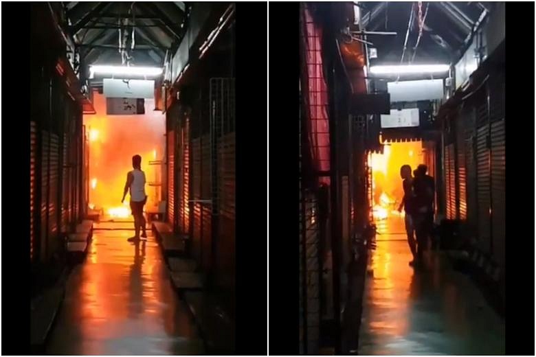 2 Injured 200 Shops Damaged In Fire At Bangkok S Chatuchak Market   Ak Thaifire 0306 