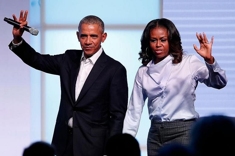 Former United States president Barack Obama and his wife Michelle are teaming up with streaming service Spotify to produce a series of exclusive podcasts.