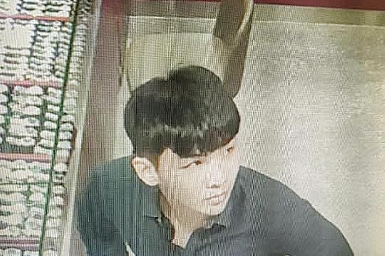 Police have released a CCTV image of the alleged thief. He was supposed to be HJ Luxury's first customer of the day.