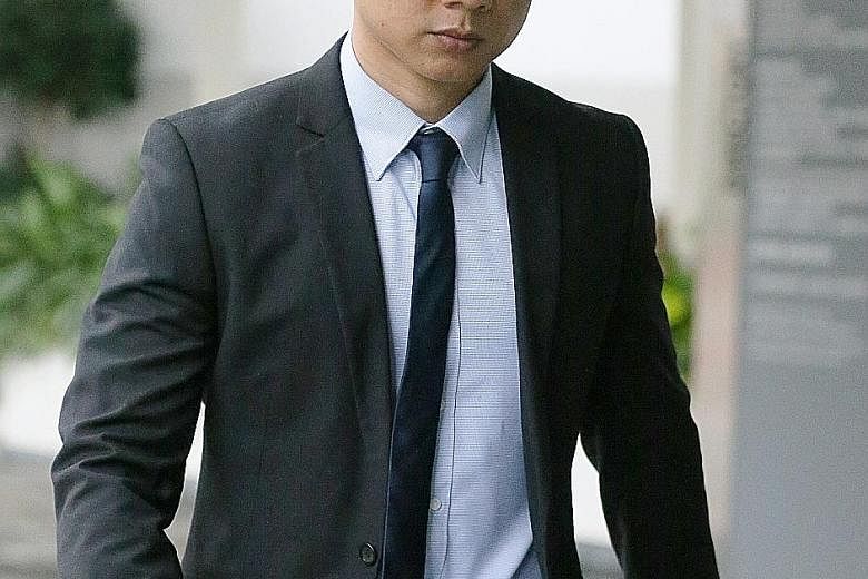 Kenneth Chong Chee Boon and Nazhan Mohamed Nazi have each been charged with aiding a rash act that caused grievous hurt by illegal omission. Former Tuas View Fire Station commander Huang Weikang, when asked how he would have stopped the men from carr