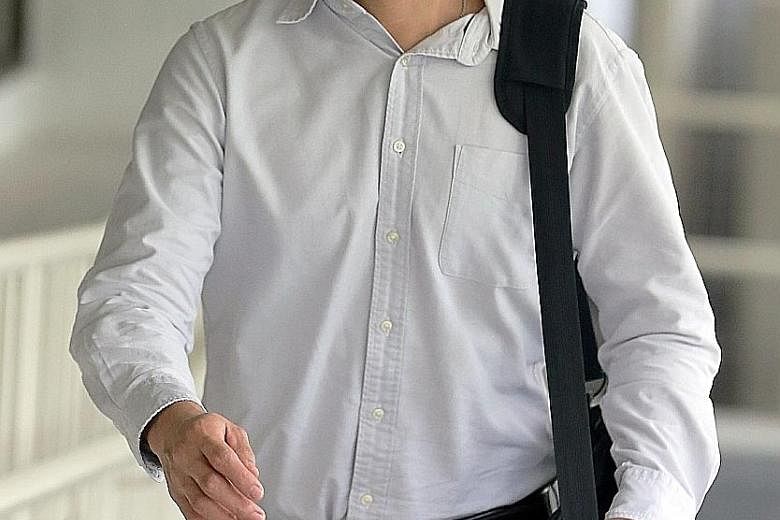 Kenneth Chong Chee Boon and Nazhan Mohamed Nazi have each been charged with aiding a rash act that caused grievous hurt by illegal omission. Former Tuas View Fire Station commander Huang Weikang, when asked how he would have stopped the men from carr