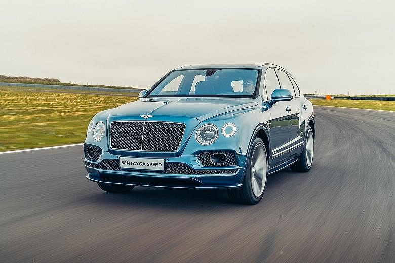 The Bentley Bentayga Speed is the world's fastest sport utility vehicle, pipping the Lamborghini Urus by 1kmh.