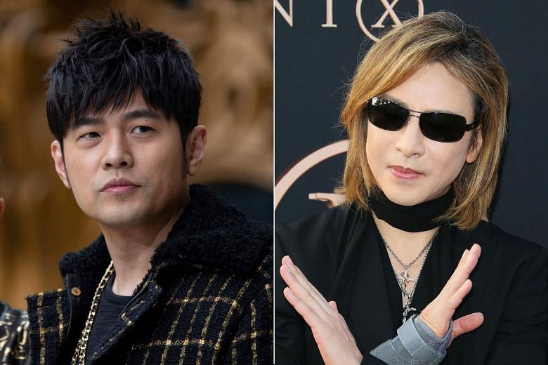 Jay Chou, X Japan drummer Yoshiki slammed for socialising with