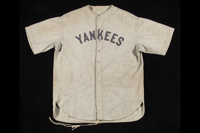 Babe Ruth jersey fetches record-breaking $5.6 million at auction