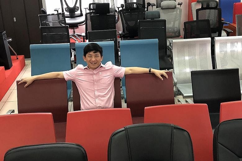 As US-China trade talks were on the verge of collapse two months ago, furniture firm Xuan Hoa was approached by Ikea to make office chairs and desks, says the firm's general director Le Duy Anh.