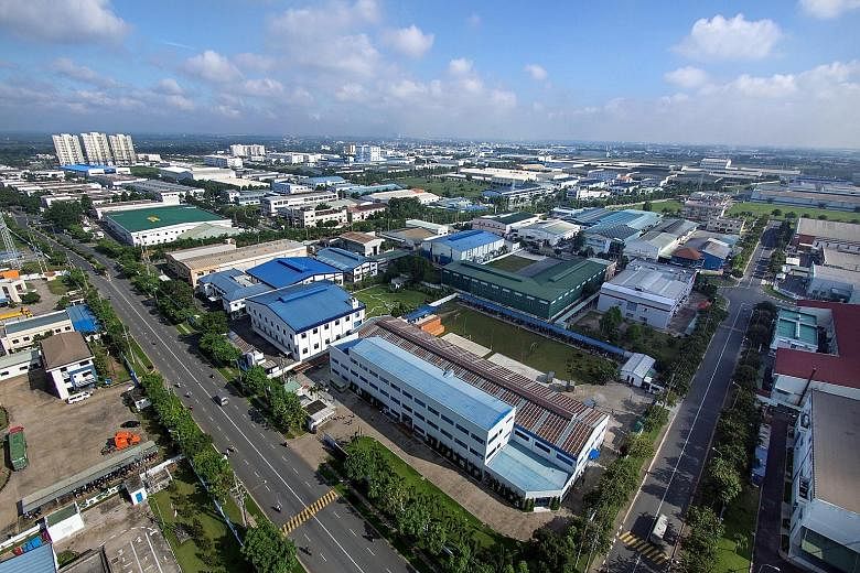 Vietnam Singapore Industrial Park drew US$1.3 billion (S$1.8 billion) more in investment than it did at the end of last year.