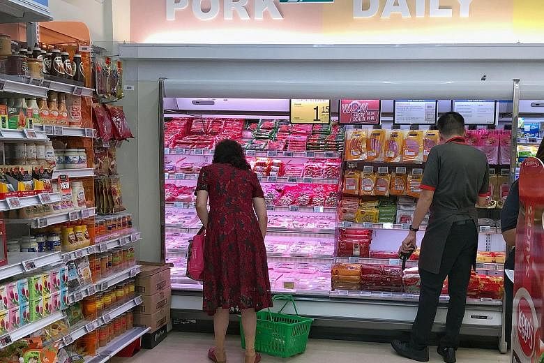 Pork is the second most consumed meat in Singapore after chicken, with some 126,300 tonnes imported last year.