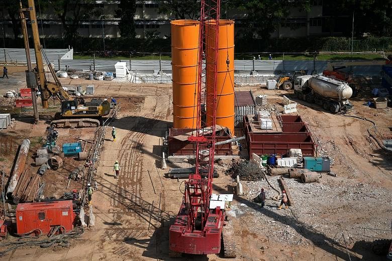 The Building and Construction Authority noted that public construction demand could come in at between $16.5 billion and $19.5 billion this year, with the total demand forecast to be between $27 billion and $32 billion. Upcoming projects include the 