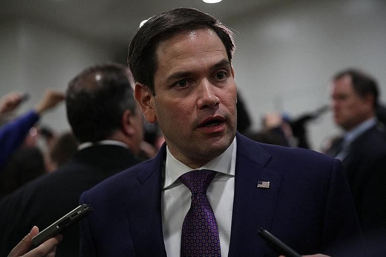 US Senator Marco Rubio's move comes after Huawei demanded that American firm Verizon pay $1.37 billion to license the rights to patented technology.