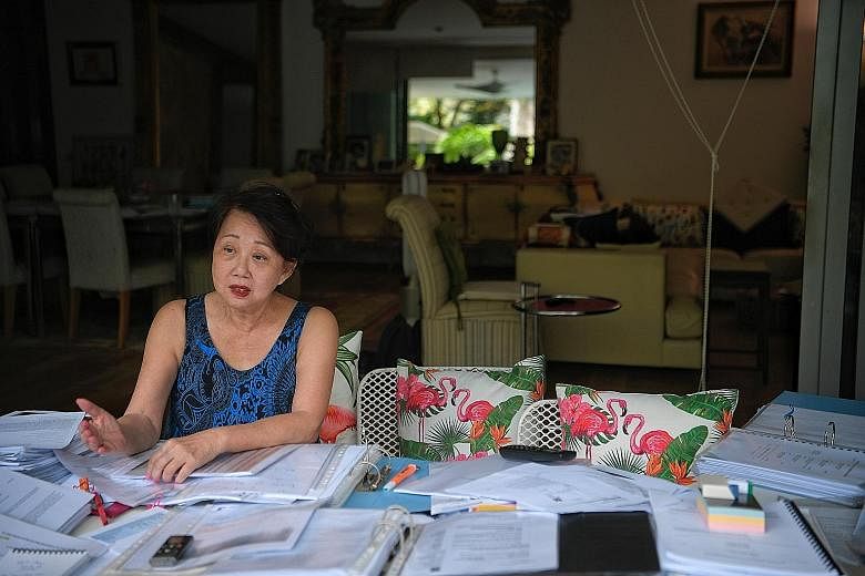 The Hour Glass co-founder Jannie Chan's debt to SME Care stems from a 2012 personal guarantee she gave it in return for a $500,000 loan to her firm JASC. ST PHOTO: MARK CHEONG