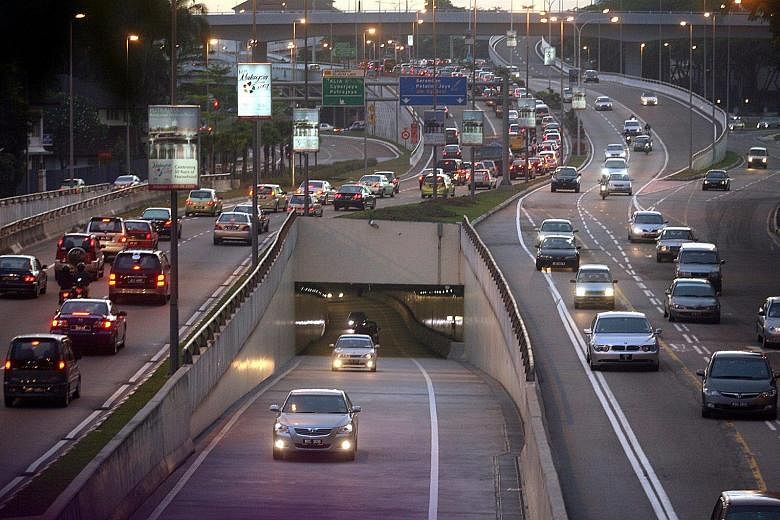The Smart tunnel in Kuala Lumpur, one of four toll highways the Malaysian government wants to take over, in a move to fulfil its election pledge of removing or reducing toll charges as one way of lowering the cost of living for the people. PHOTO: THE