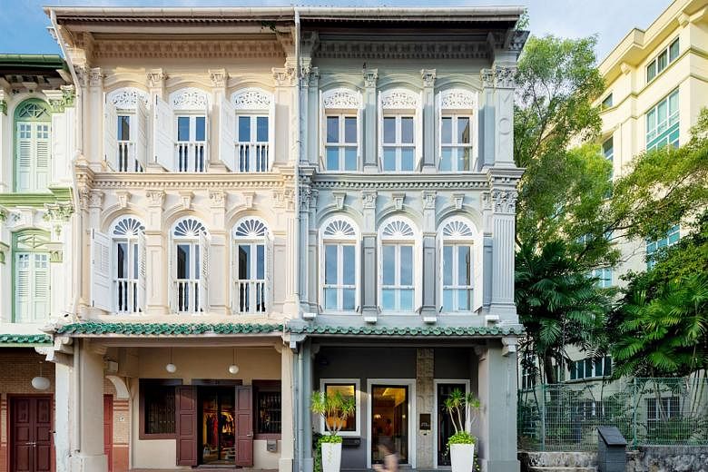 The corner shophouse at 65 Club Street is currently owner-occupied by boutique luxury property consultancy Jerrytan Residential. Bought in 2006 for $2.8 million, the 999-year leasehold property has since undergone a $1.2 million refurbishment and has