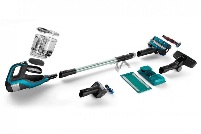 Tech review Philips SpeedPro Max Aqua mops and vacuums at the same time The Straits Times