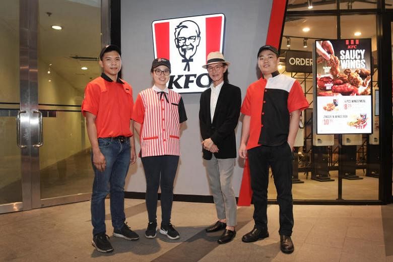 Fried chicken fashion KFC teams up with local designer Thomas Wee for
