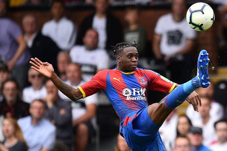 Pacy right-back Aaron Wan-Bissaka, a product of the Crystal Palace academy, is a boyhood fan of his new club Manchester United. PHOTO: AGENCE FRANCE-PRESSE