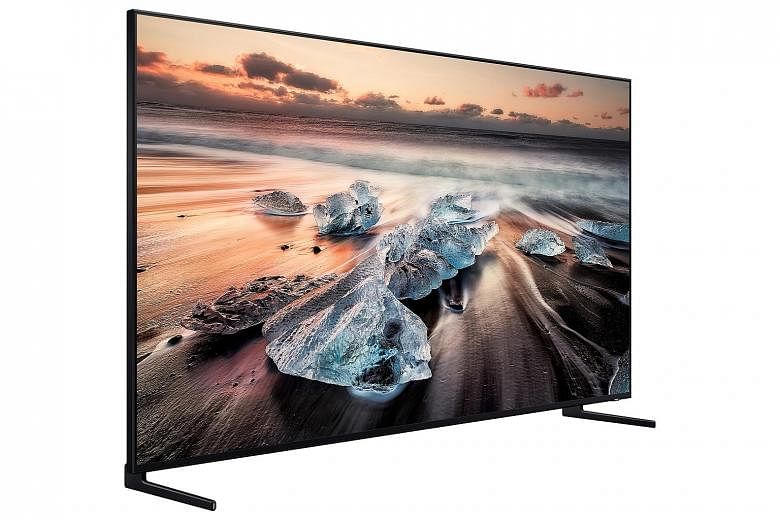 There is barely any 8K content to watch at the moment, but the Samsung Qled Q900R television set has an excellent upscaling feature to produce an 8K quality video from a lower-resolution source video.