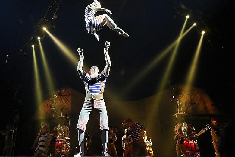 Cirque du Soleil's Kurios - Cabinet Of Curiosities runs till Aug 4 at the Big Top.