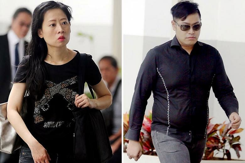 Pek Siew Gek was jailed for 10 weeks yesterday for giving false information to the authorities, while Tang Yudong was jailed for four weeks for not complying with directions from the Council for Private Education.