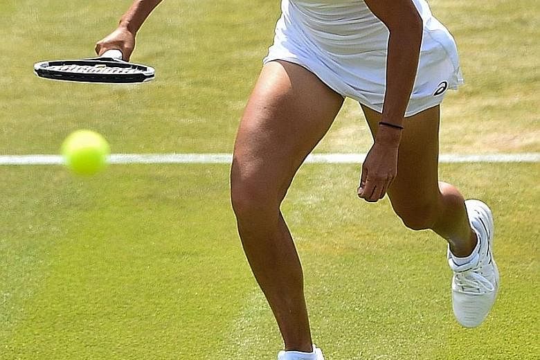 Before this year, China's Zhang Shuai had never won a match at Wimbledon in five attempts. The 30-year-old was also 0-14 at the Slams until she broke through to the 2016 Australian Open quarter-finals. 