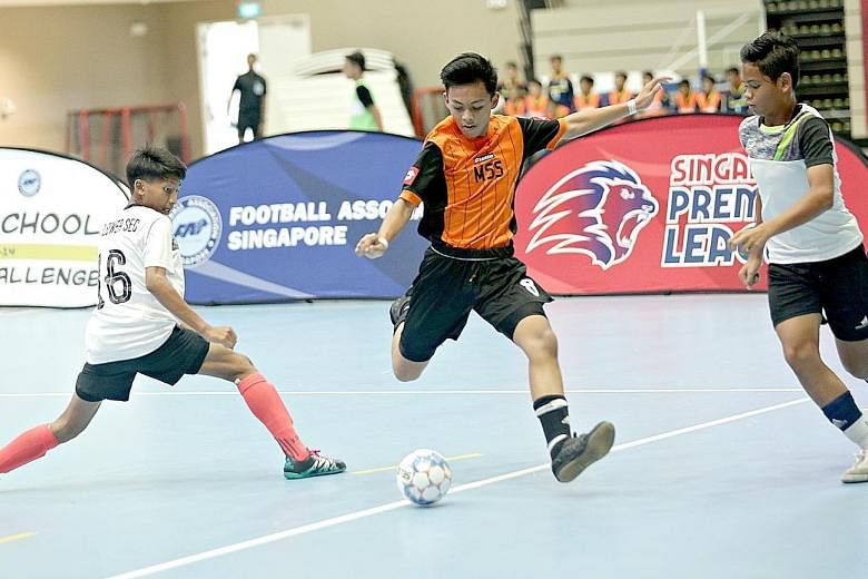 Last year, 40 teams from 35 schools competed for the Under-14 Inter-School Futsal Challenge trophy. This year, the number has reached 50.