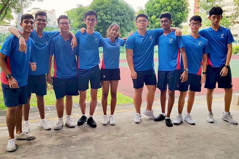 Ping Yi Secondary School are the first team to sign up for the ST Run's SPH35 Panasonic Schools Challenge. The Schools Challenge is a new addition to the annual ST Run, held at the Singapore Sports Hub on Sept 29. 