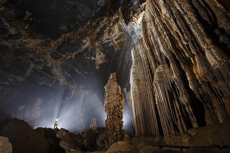 Cave formations that are surreally beautiful. 