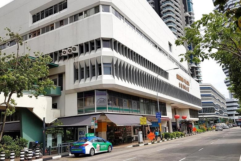 Hoa Nam Building (above) in Foch Road is asking for $160 million and the tender for Sultan Plaza (right) in Jalan Sultan is being relaunched with the same reserve price of $380 million.