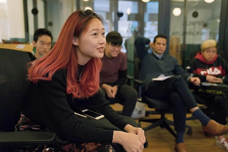Ngee Ann Polytechnic graduate Denise Teo, who took part in the programme last year, wants to inspire her juniors in the same way she was inspired.