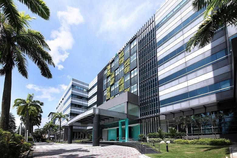 The solar panels will be installed on the rooftops of six CapitaLand properties - Techpoint (left), 1 Changi Business Park Avenue 1, 9 Changi South Street 3, 2 Senoko South Road, 40 Penjuru Lane and LogisTech. PHOTO: CAPITALAND