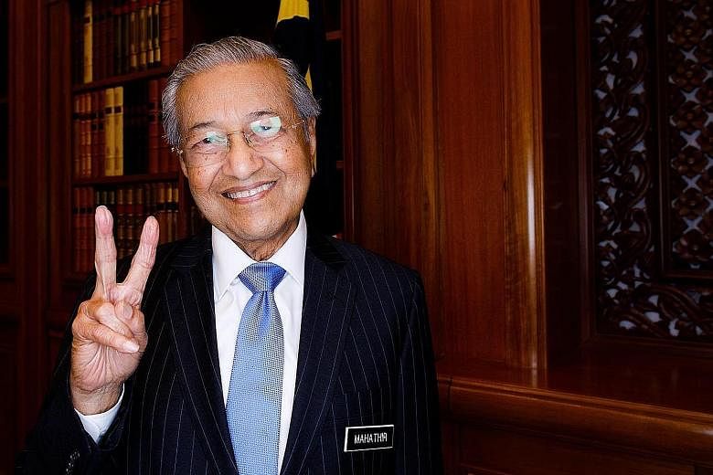 Malaysian Prime Minister Mahathir Mohamad is the world's oldest elected prime minister. He first became PM in 1981 at the age of 56 (below) and retired from the post in 2003 after 22 years in office. He became PM again last year after leading Pakatan