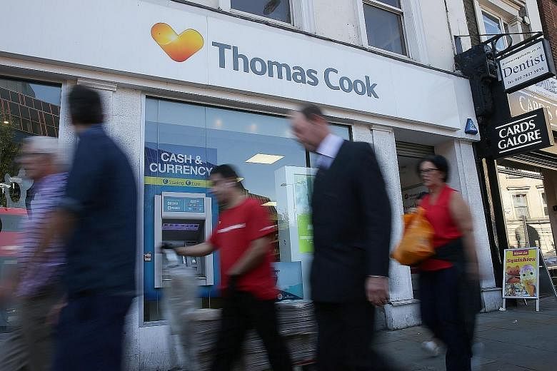 Hong Kong-listed Fosun, which already owns 18 per cent of Thomas Cook, is considering a $1.3 billion injection into the London-based tour operator, which is facing pressure from creditors amid a slowdown.