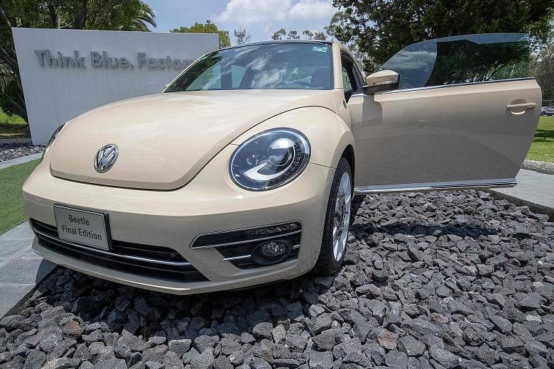End of the road for Volkswagen Beetle.