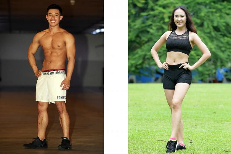 Left: Cavell Lim, 26.  Right: Christina Cai, 20.