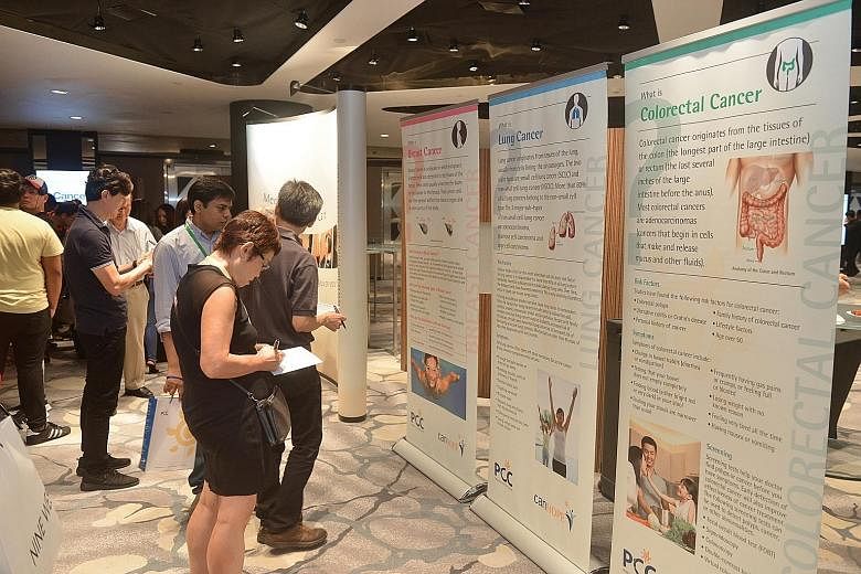 Display at last year's Understanding Cancer And Beyond seminar. This year's event will be held on Aug 3.