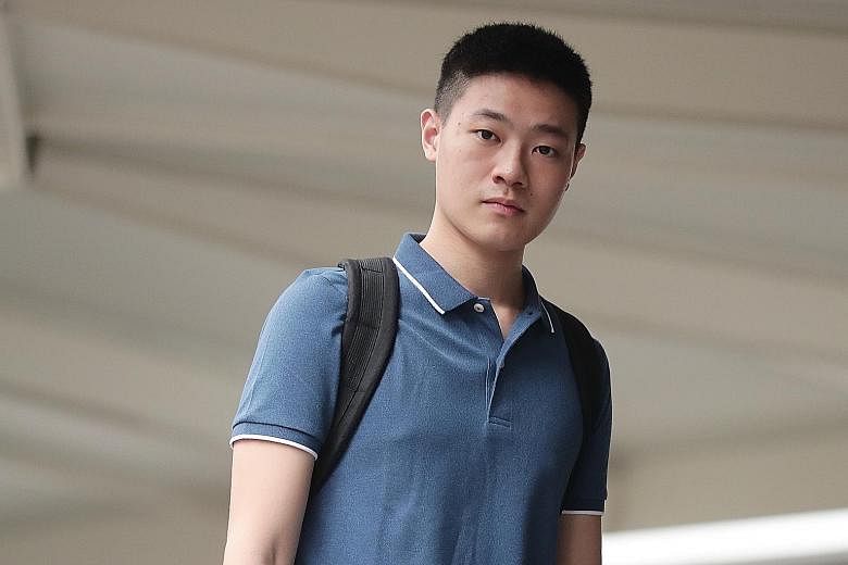 Jonathan Lee Han Wen, a Singaporean, was charged with five offences under the Enlistment Act. He is now out on bail of $10,000.