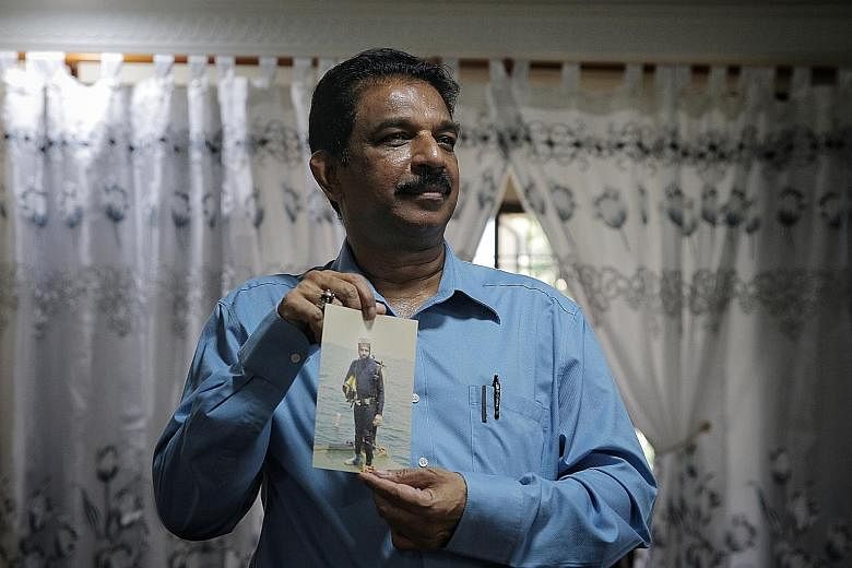 Besides being a former professional diver, Mr Shaik Mohammad M.K. Mohideen, 64, is passionate about volunteering. He has been a volunteer probation officer since the 1980s, and has also been a Silver Generation Ambassador since last year. ST PHOTO: J