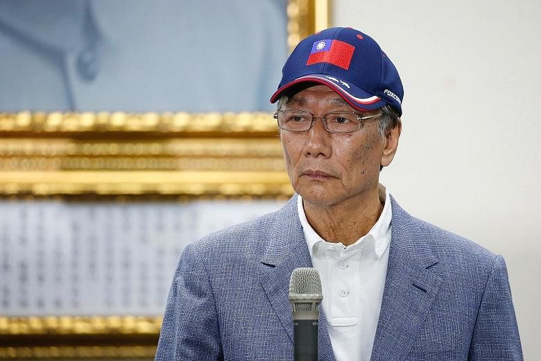 Billionaire Terry Gou lost the bid to be the Kuomintang's nominee for Taiwan president.