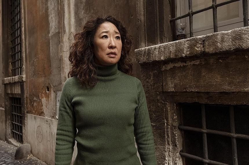 (Left) Game Of Thrones dominates with 32 nominations, the highest for any show in a single year. When They See Us (above) is up for Outstanding Limited Series, while Sandra Oh (left) is in the running for Best Actress for her role in Killing Eve.