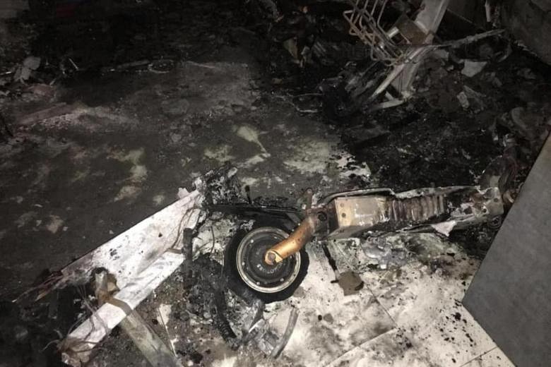 Couple Rescued After Bukit Batok Flat Razed By Fire Caused By 2 E ...