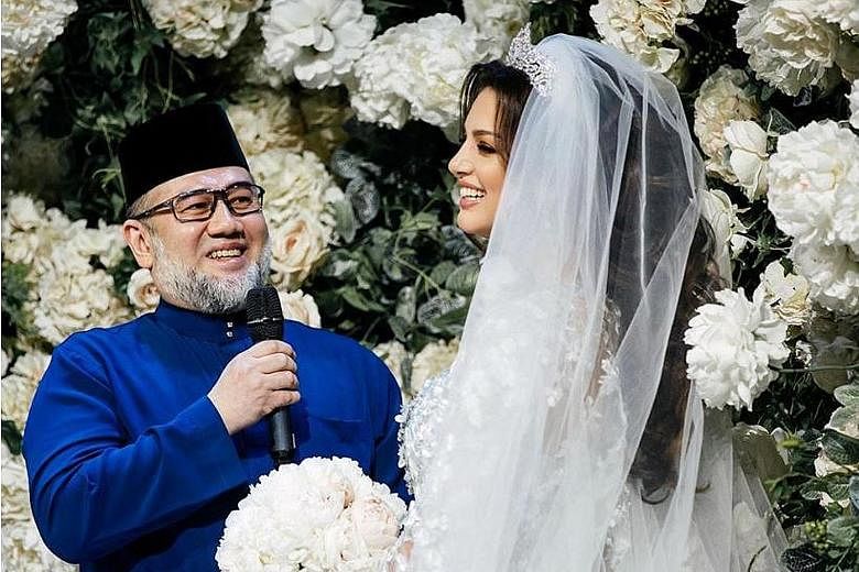 Sultan Muhammad V of Kelantan is said to have divorced Ms Oksana Voevodina on June 22, about a year after their surprise marriage in Moscow.