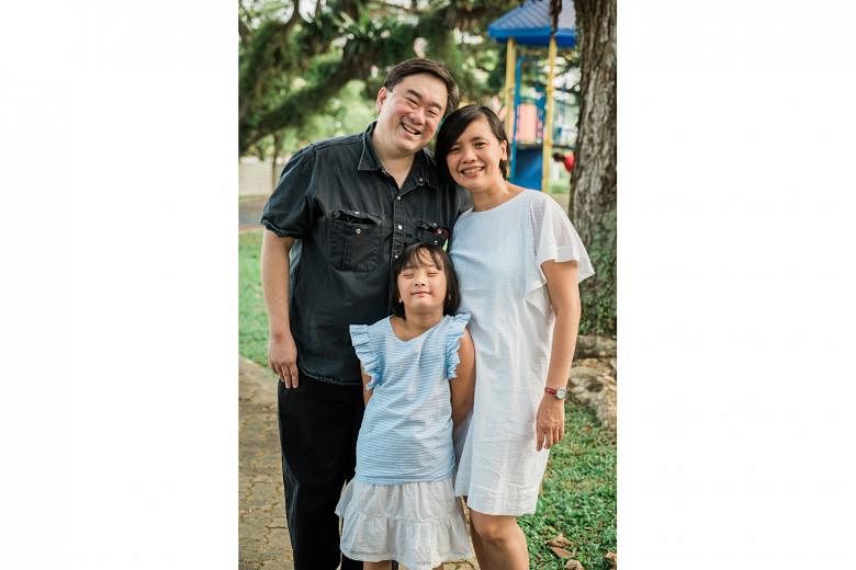 Mr Colin Goh and his wife Woo Yen Yen recently moved to Taiwan so their daughter Kai Yen can learn Chinese. 