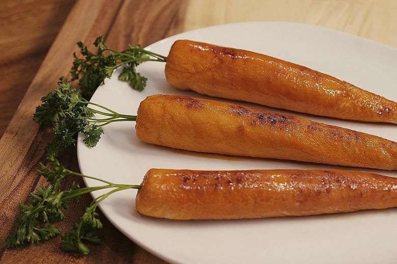Arby's "marrot" - a carrot made from turkey - is designed to poke fun at fans of meatless meat.