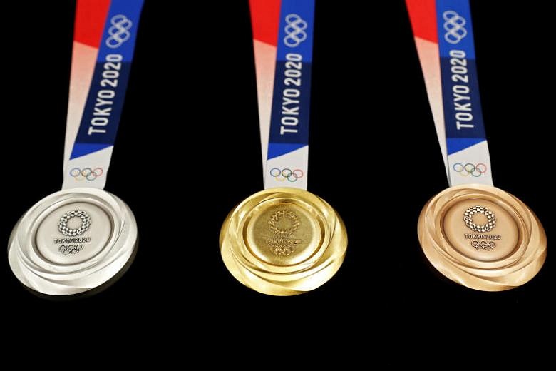 Going for gold: Tokyo unveils 2020 Olympics medal designs | The Straits ...